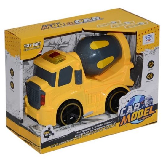 Canem Oyuncak Sürtmeli Sesli Işıklı İş Makinaları 24 8899-1A resmi