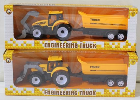 Canem Oyuncak Çekbırak İş Makinesi Traktörleri Kutulu 9985-5A resmi