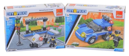 Canem Oyuncak Büyük Polis Legolar (96-103 Parça ) Assorti 0476 resmi