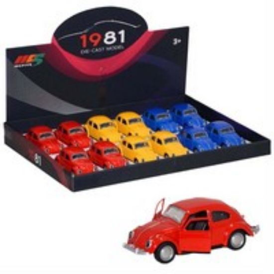 Canem Çekbırak Metal Araba 6636-18T (12 Adet) resmi