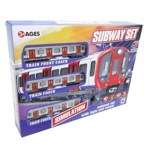 Canem Büyük Kutulu Pilli Metro Treni JHX5503 resmi