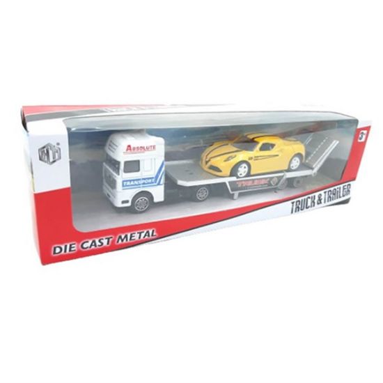 Canem Oyuncak Kutulu Çek Bırak Arabalı Tır M8808-28 resmi