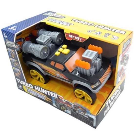 Canem Oyuncak Kutulu Pilli Basbırak Turbo Hunter Jeep Gy-815 resmi