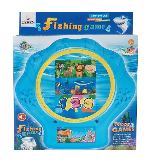 Ctoy Oyuncak Kutulu Balık Tutma Oyunu Büyük 819 resmi