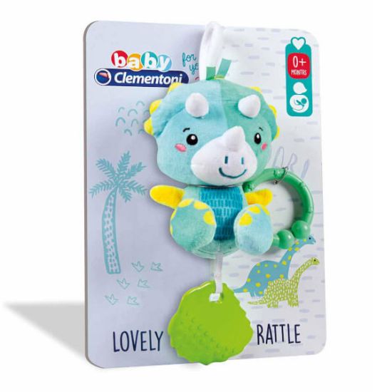 Baby Clementoni Yumuşak Dinozor Çıngırak 17353 resmi