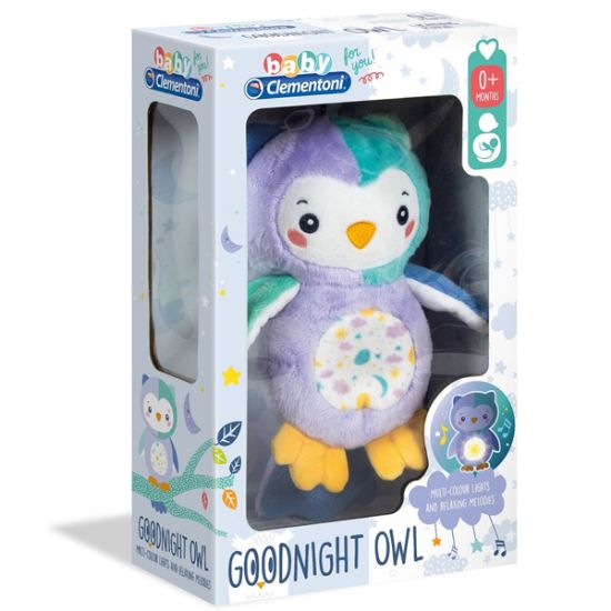 Clementoni Baby Müzikli Pelüş Kuş Goodnight Owl 17268  resmi