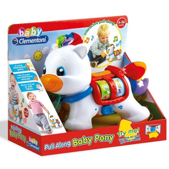 Clementoni Baby Çek Çek Pony 17229 resmi
