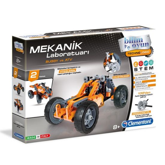 Clementoni Mekanik Laboratuvarı Buggy&Quad Atv 64300 resmi