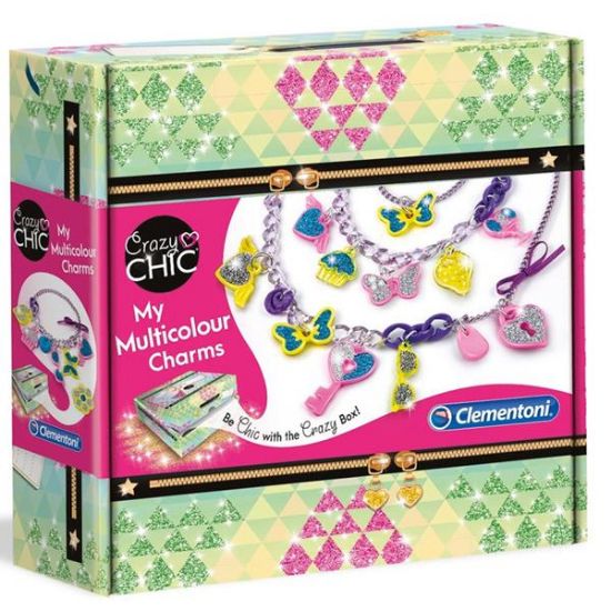 Crazy Chic Renkli Kolyeler CLE-18583 resmi