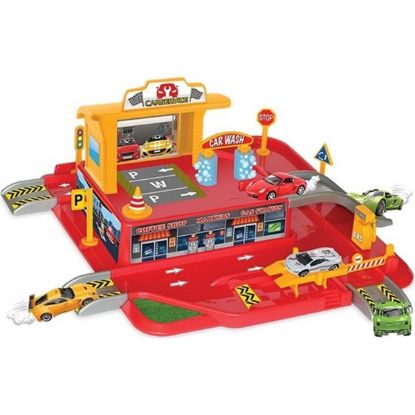 Dede Oyuncak Tek Katlı Garaj Oyun Seti 03066 resmi