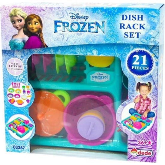 Frozen Bulaşıklık Seti 21 Parça 03367 resmi