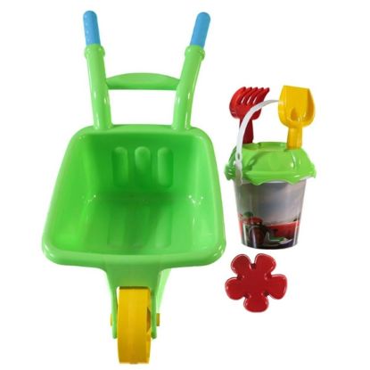 Dede Oyuncak El Arabası Plaj Set 01519 resmi