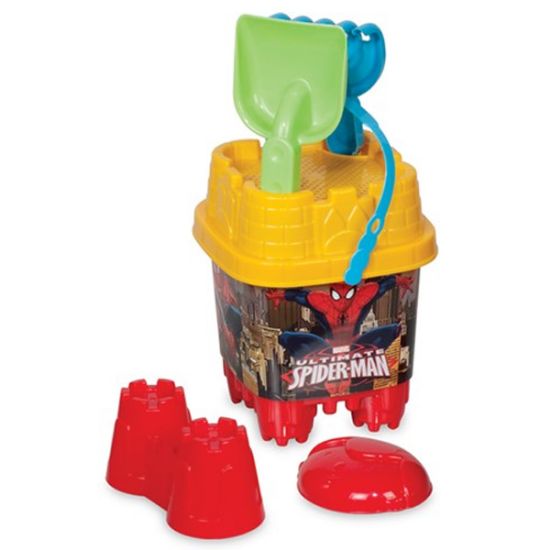 Dede Oyuncak Spiderman Küçük Kale Kova Set 01570 resmi