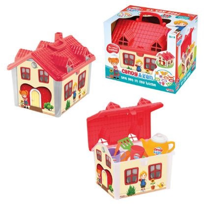 Dede Oyuncak Candy Ev Çay Set 03021 resmi