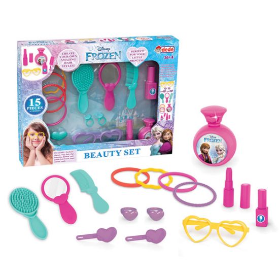 Dede Oyuncak Frozen Kutulu Güzellik Set 15 Parça 03656  resmi