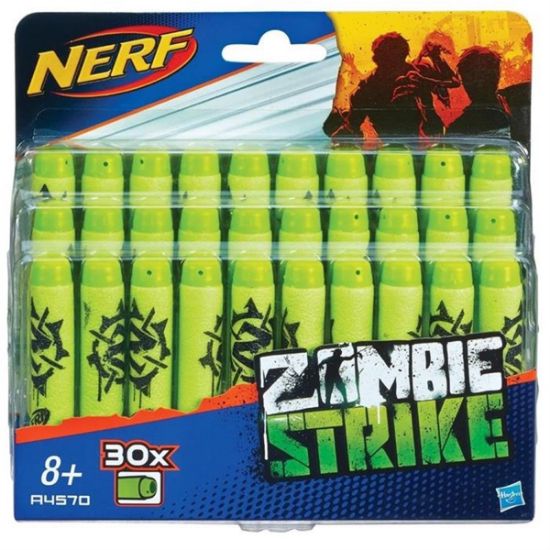 Nerf Zombie STrike Elite Dart Yedek Paket 30 Lu A4570 resmi