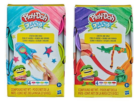 Play-Doh Oyun Hamuru 4 Lü Elastik E6967 resmi