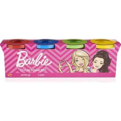 Barbie Oyun Hamuru 4 Lü (4x100 Gr.) GPN18 resmi