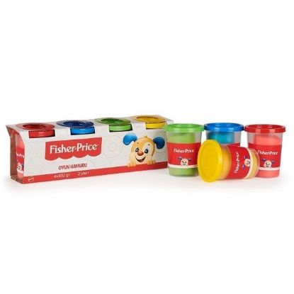 Fisher Price Oyun Hamuru 4 Lü (4x100 Gr.) GPN20 resmi