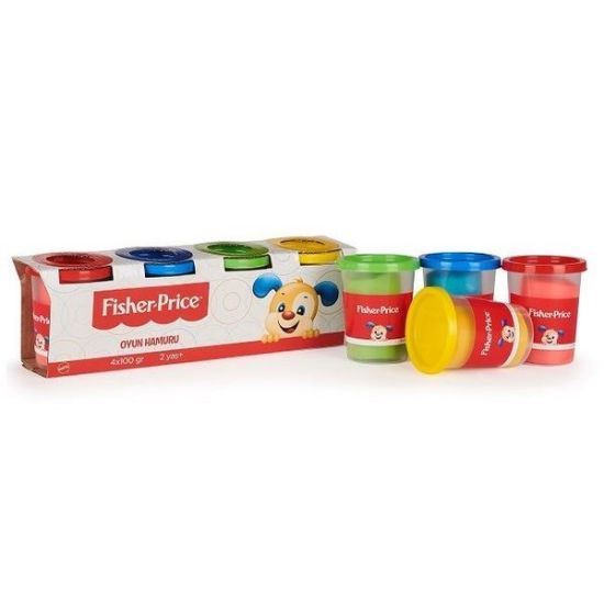 Fisher Price Oyun Hamuru 4 Lü (4x100 Gr.) GPN20 resmi