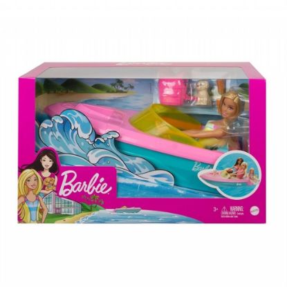 Barbie Bebek Ve Teknesi Oyun Seti GRG30 resmi