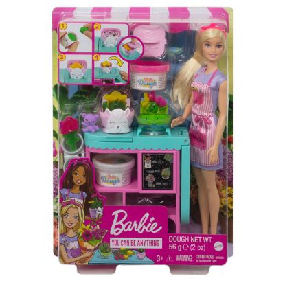 Barbie Çiçekçi Bebek Ve Oyun Seti GTN58 resmi