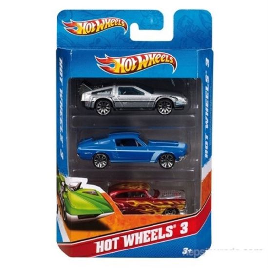 Hot Wheels Araba Seti 3 Lü K5904 resmi