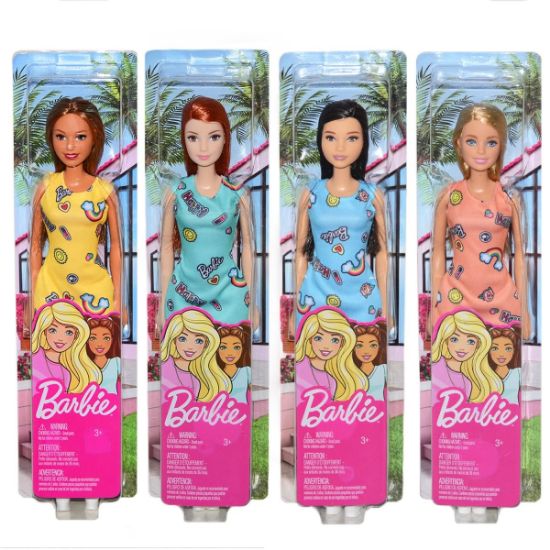 Barbie Şık Barbie Bebekler T7439 resmi