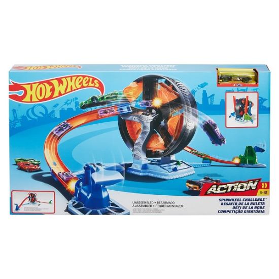 Hot Wheels Dönen Tekerlek Macerası Yarış Seti resmi