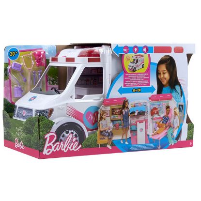 Barbie Nin Ambulansı Oyun Seti FRM19 resmi