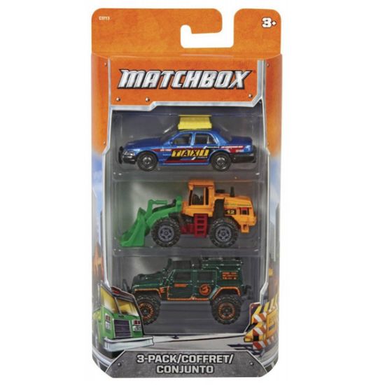 Matchbox Araba Seti 3 Lü C3713 resmi