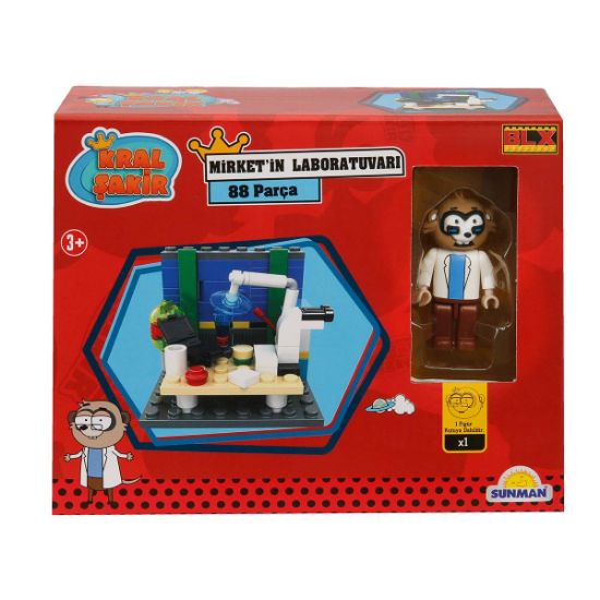 Sunman Kral Şakir Mirket İn Laboratuvarı 1 Figür 88 Parça J5658A resmi