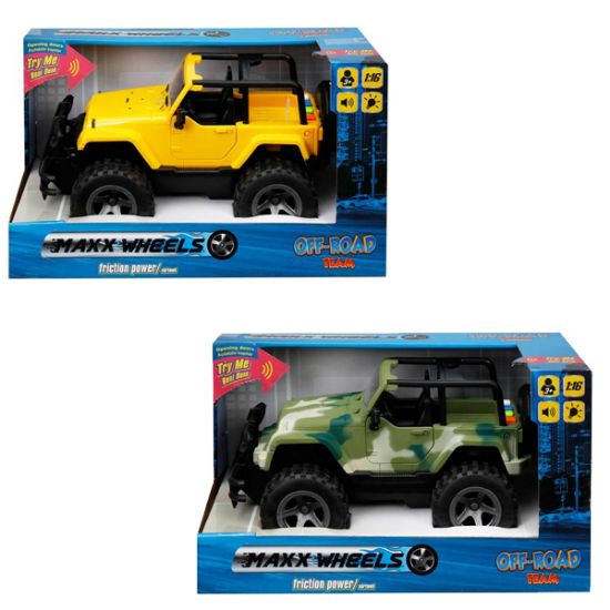 Sunman Sesli Ve Işıklı Jeep Off Road Team 1:16 S00010390 resmi
