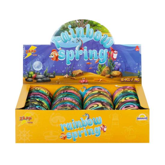Sunman Oyuncak Rainbow Siyah Neon Stres Yayı S00001093  (12 Adet) resmi