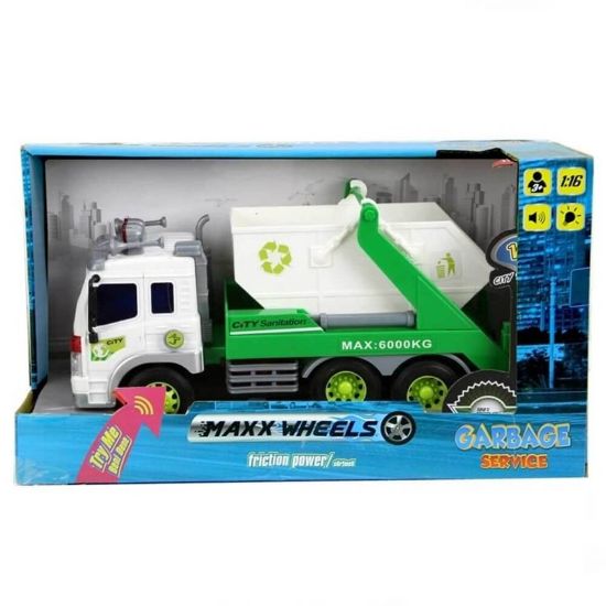 Sunman Oyuncak Geri Dönüşüm Kamyonları Ses/Işık 3Asst. S00013078 resmi