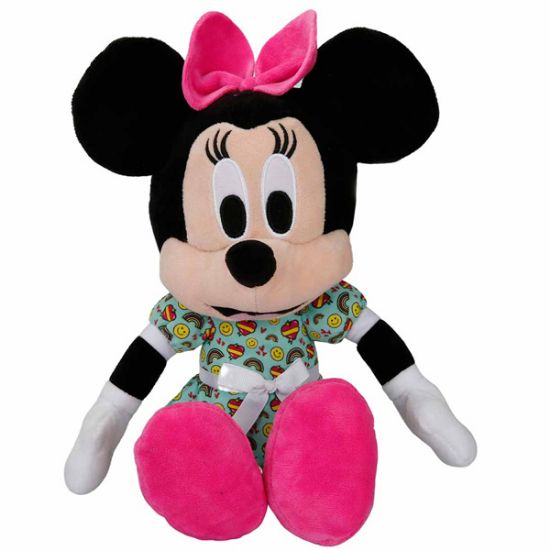 Sunman Peluş Rainbow Minnie 30 Cm resmi