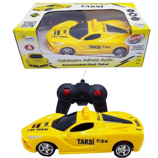 Duman 1:20 Full Fonksiyonlu Pilli Taksi Arabası resmi