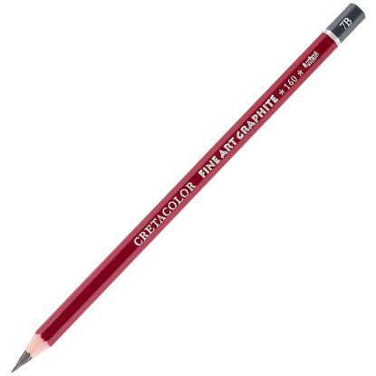 Cretacolor Cleos Fine Art Graphite Pencils 7B (Dereceli Çizim ve Grafit Kalemi) 160 07 (3 Adet) resmi