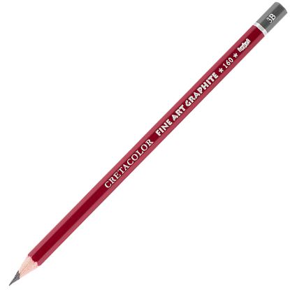 Cretacolor Cleos Fine Art Graphite Pencils 3B (Dereceli Çizim ve Grafit Kalemi) 160 03 (3 Adet) resmi