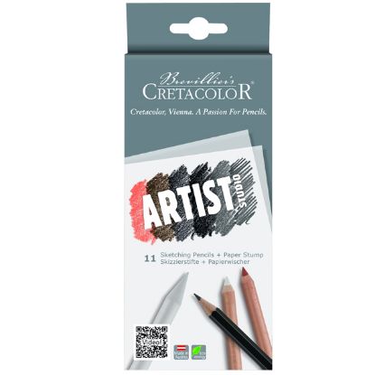 Cretacolor Artist Studio Drawing 101 Sketching Pencils,11 Pcs (Çizim Kalem Seti) 465 11 (12 Adet) resmi