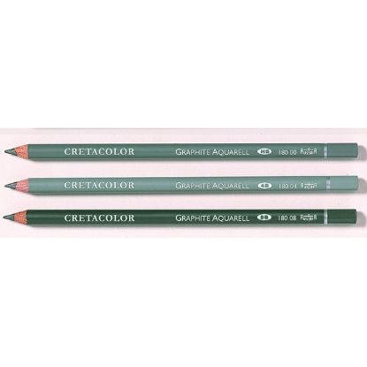 Cretacolor Graphite Aquarell Pencils 8B (Sulandırılabilir Dereceli Kalem) 180 08 resmi