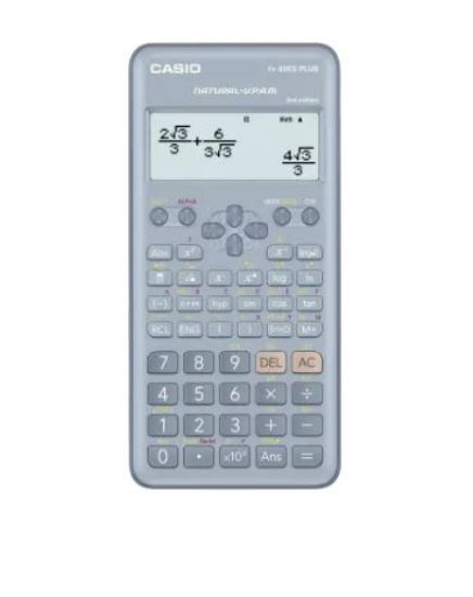 Casio FX-82ES Plus Mavi Bilimsel Fonksiyonlu Hesap Makinesi 2.Versiyon resmi