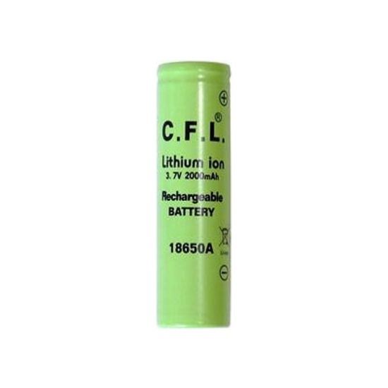 Supex 18650-2500S Şarjlı 3.7 V-2500 mAh Lityum Pil Tırnaklı resmi