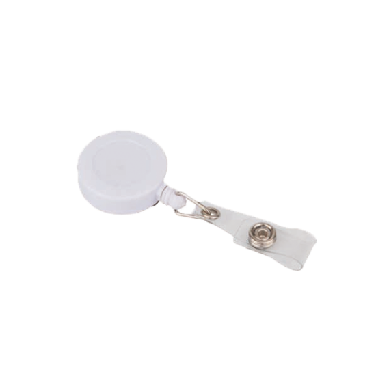 3A Yoyo Klipsli Plastik Yuvarlak Beyaz 1429 (100 Adet) resmi