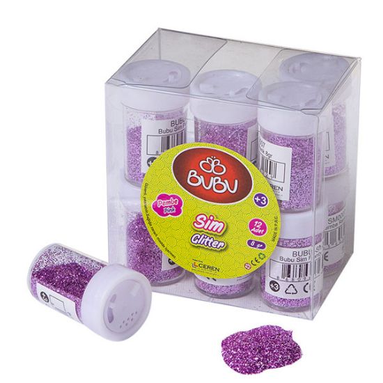 Bu-Bu Sim Pembe Renk 8 GR BUBU-SM0007 (12 Adet) resmi