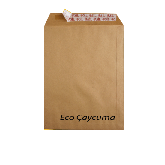 Asil Doğan Torba Zarf Eco Çaycuma Silikonlu 26x35 125 GR AS-0912 (200 Adet) resmi