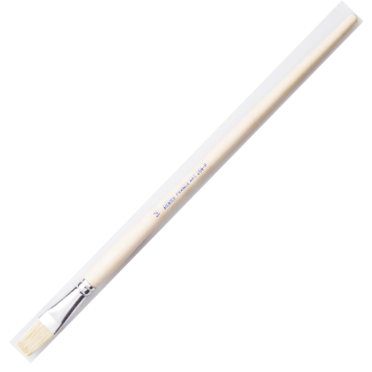 Pebeo Fırça Uzun Bristle Kıl Sert Kıllı Akrilik-Yağlı Boya 258F 14 (12 Adet) resmi