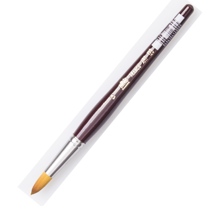 Pebeo Fırça İyi Kalite Sentetik Kıllı Sulu Boya 123 09 (12 Adet) resmi