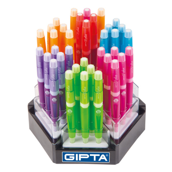 Gıpta Versatil Kalem Shake 0.7 MM ( 36 Li Stand ) 6 Renk K1820 (36 Adet) resmi