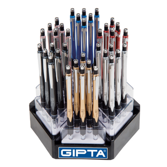 Gıpta Versatil Kalem Arısto 0.7 MM ( 36 Li Stand ) 6 Renk K1830 resmi